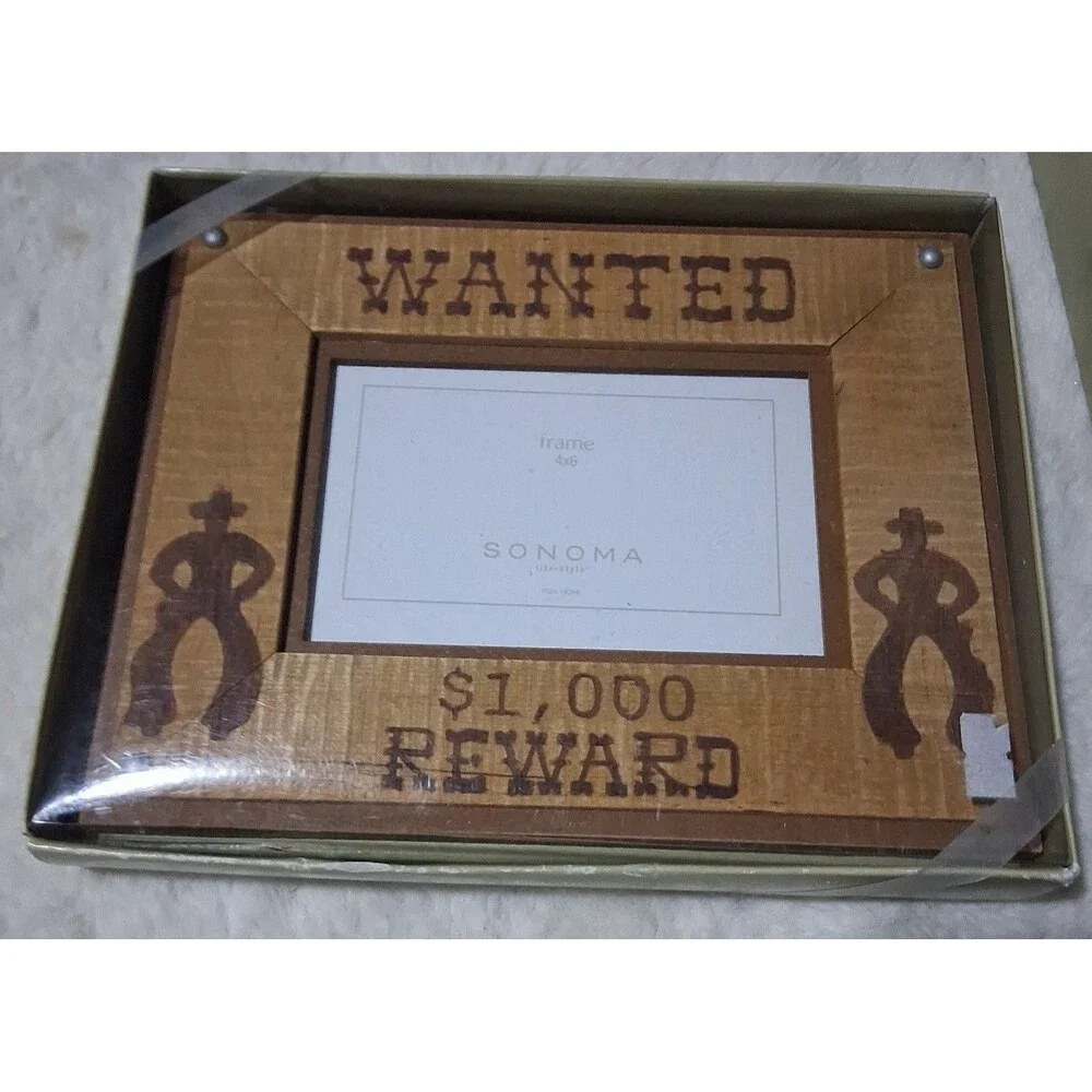 Western Style Sonoma photo frames